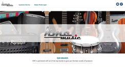 Desktop Screenshot of kmcmusic.com